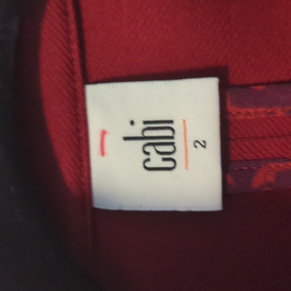 Cabi Rhubarb Red Outing Blazer - Picture 16 of 16